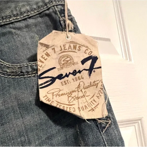 New Men’s Seven 7 Boot Cut Jeans Size 32x32 - Picture 10 of 16